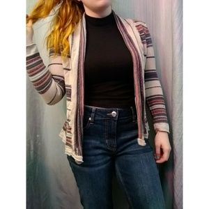 Billabong striped cardigan